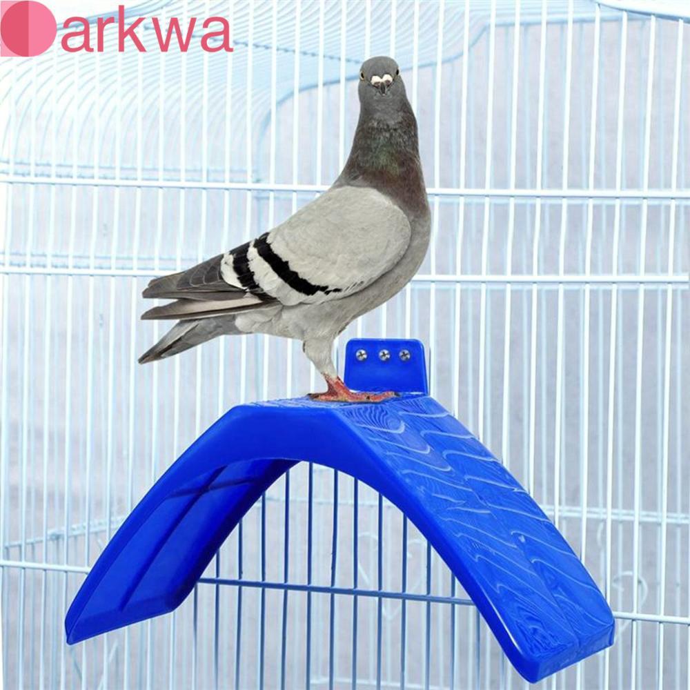 DARKWA Bird Stand Birds Roost Holder Dwelling Plastic Dove Platform