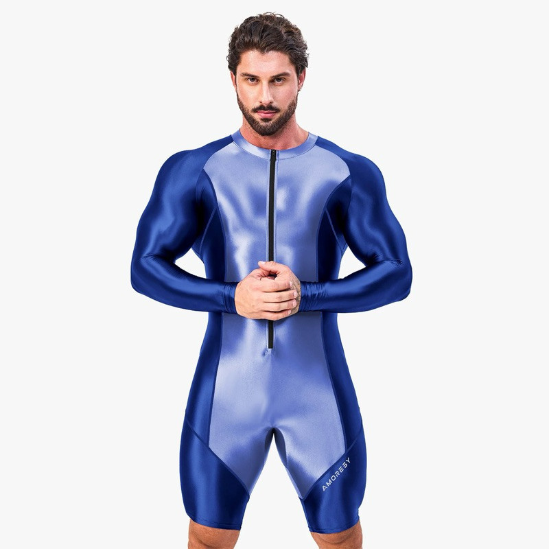 Bộ xe đạp liền quần thun bóng AMORESY