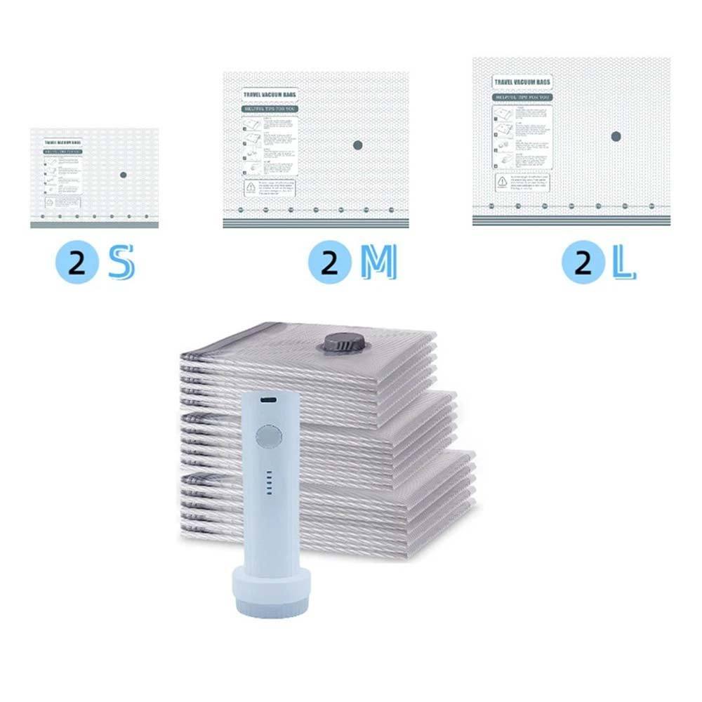 Vacuum Bag Thicken Resealable Travel Storage Bag Save space Vacuum Storage Bag with pump Compressbag