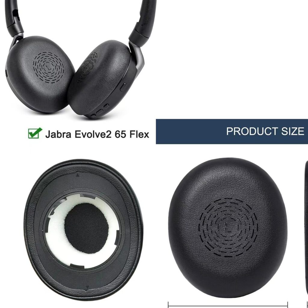 Thích hợp cho Jabra Jabra Jabra Evolve2 65UC / MS Flex Earmuffs Vỏ bọc tai nghe