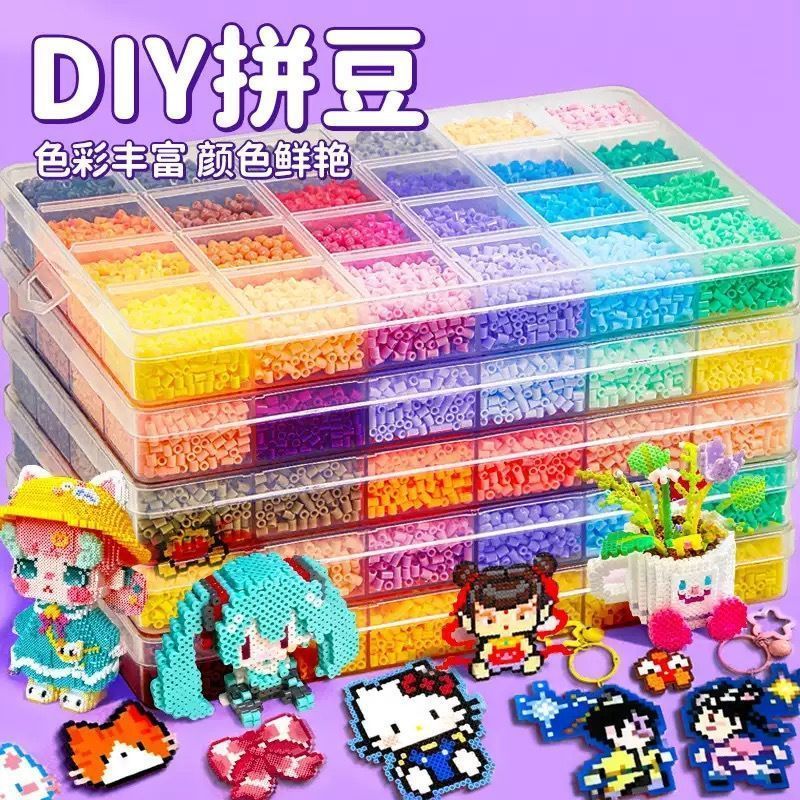 Doudou Refill Pack Perler Bead Refill Pack Perler Bead Refill Pack Perler Bead Refill Pack 24 màu 12