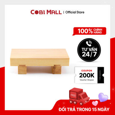 Khay sushi gỗ 21x12x6.2cm - Cobi home