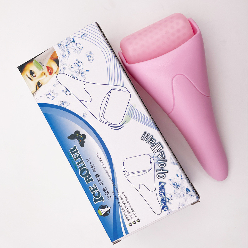 Spot Goods#Ice roller ice roller Facial Ice Roller Cold Compress Device for Massage and Care, Plasti