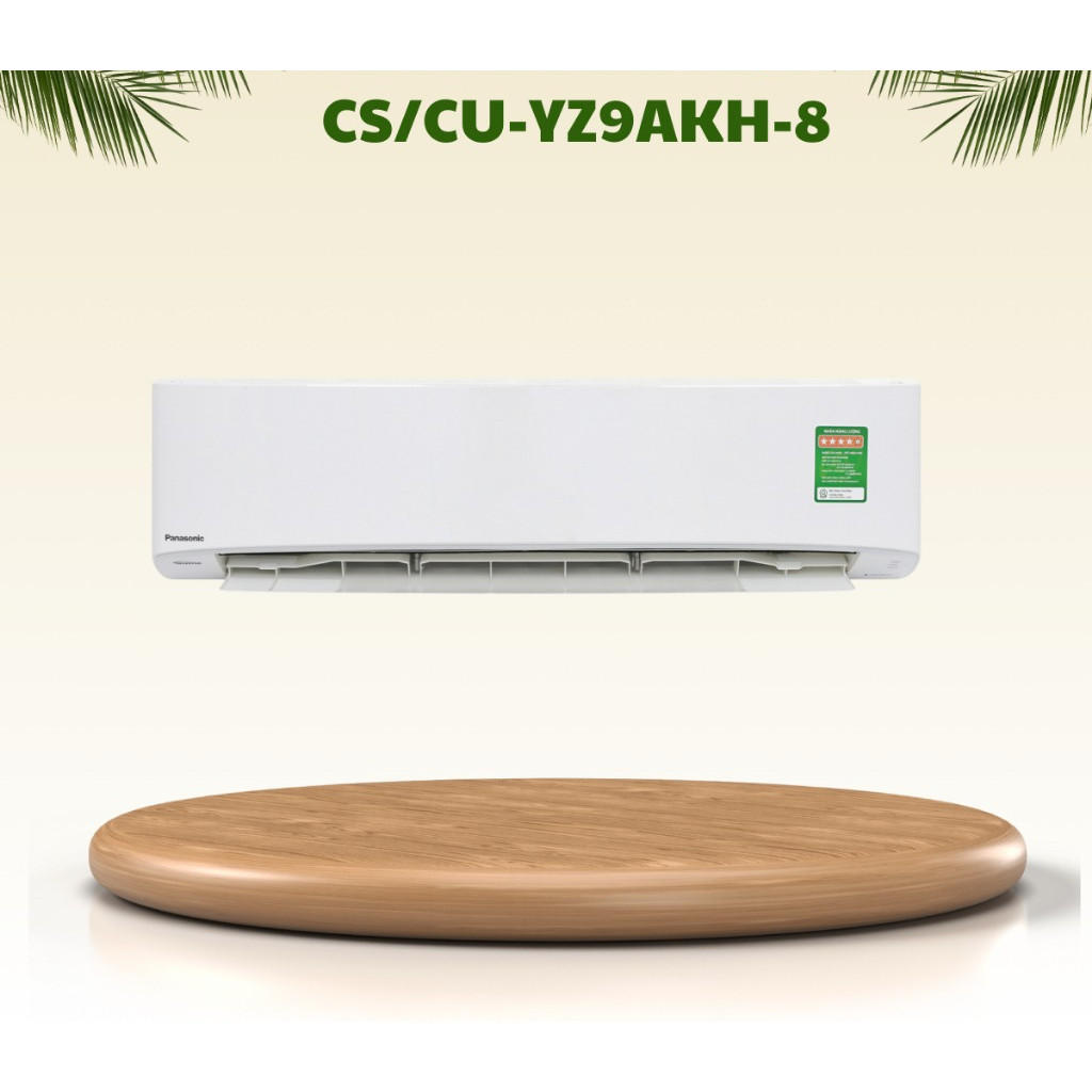Điều hòa Panasonic inverter 9000 |12000 BTU 2 chiều CS/CU-YZ9AKH-8 | YZ12AKH tiêu chuẩn