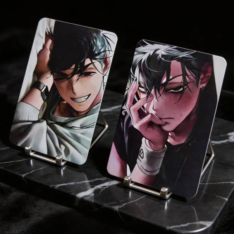 2 Cái / bộ Alien Stage Ivan Till Photocards 3 Inch Bóng Phong Cách Kpop Fanmade Merch Sưu Tập Thẻ Qu