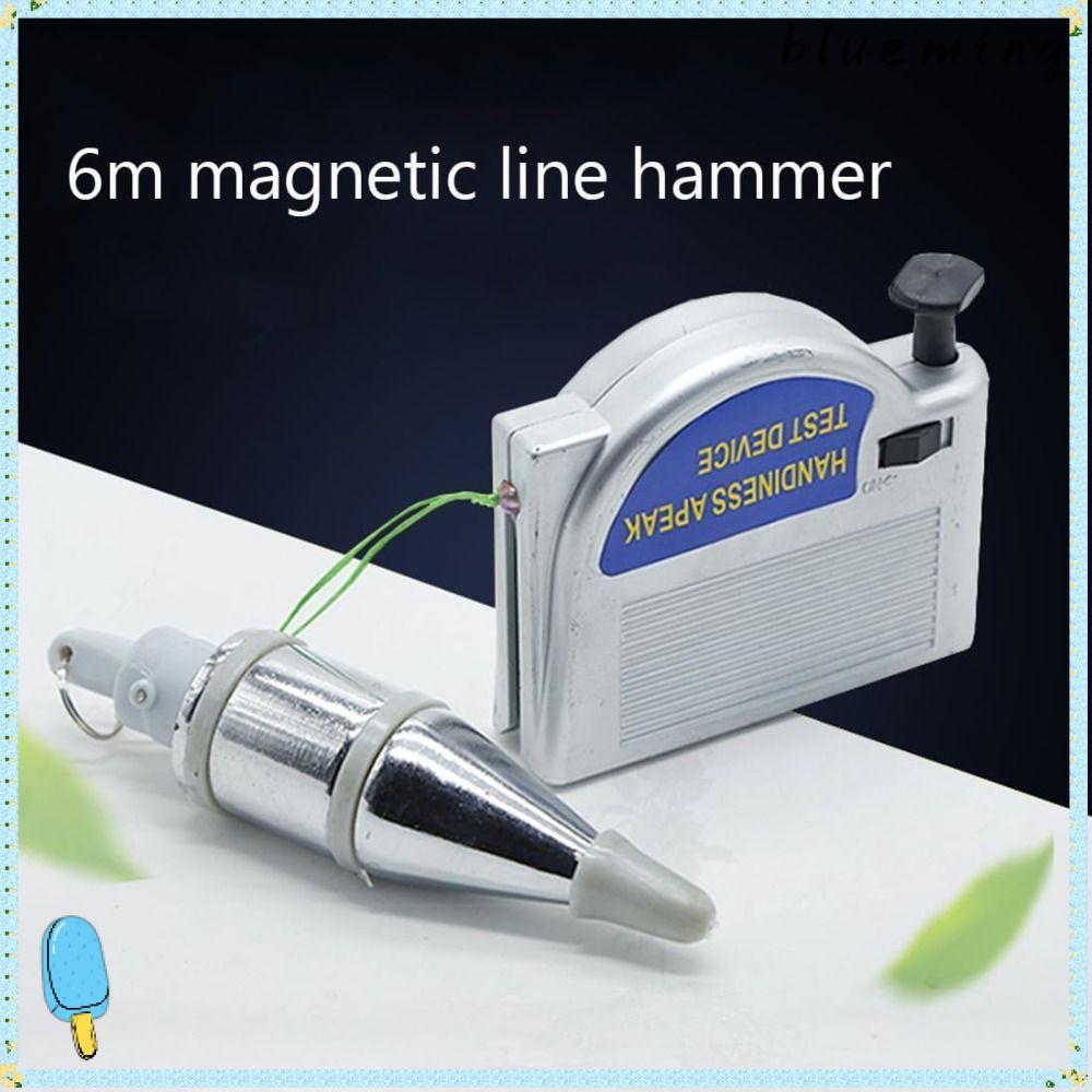 BLUEMING Plumb Bobs Tool, Plumb Bob có thể thu vào linh hoạt tự động, Di động nhanh chóng ổn định dò