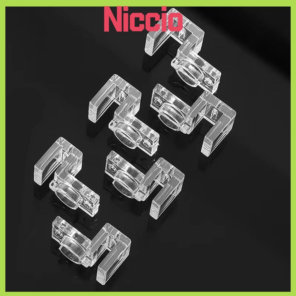 Giá đỡ nắp thủy tinh bể cá NICIO 1PC, Giá đỡ hỗ trợ nắp bể cá dày tường trong suốt, Acrylic bền 4.5 