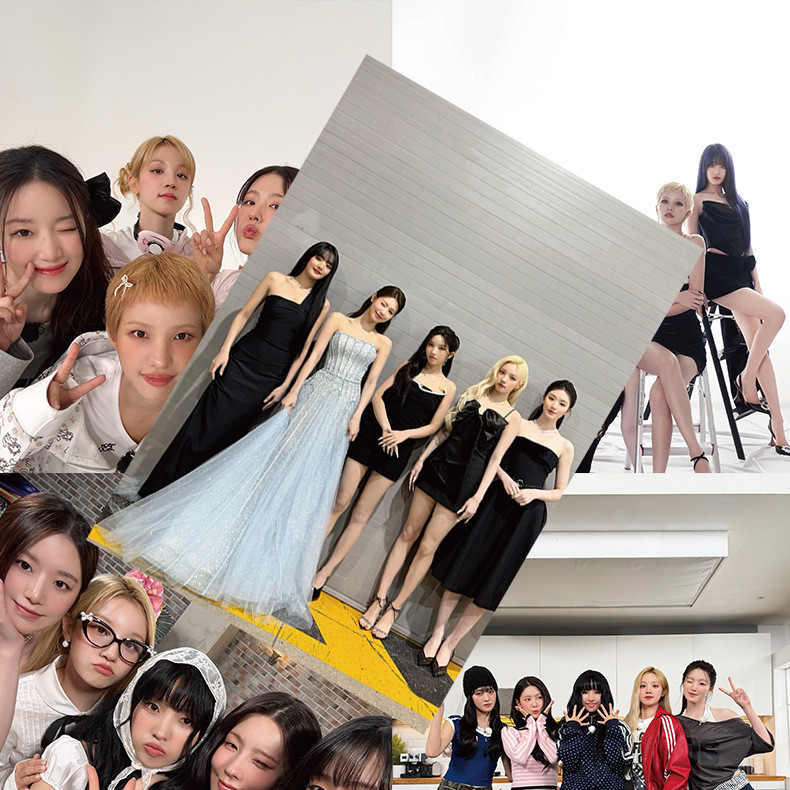 ((G) I-DLE Poster Nhóm Cô Gái Hàn Quốc gidle Song Yuqi Zhao Meiyeon Ye Shuhua Hình Ngôi Sao Ký Túc X