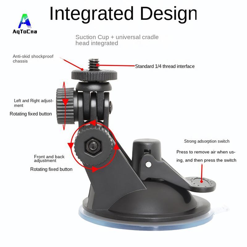 (AqToCna) Ô Tô GPS DV DVR Đa Năng Mini Ô Tô Hút Giá Đỡ Chân Máy Giá Đỡ Gắn Xe Ô Tô GPS DV DVR Camera
