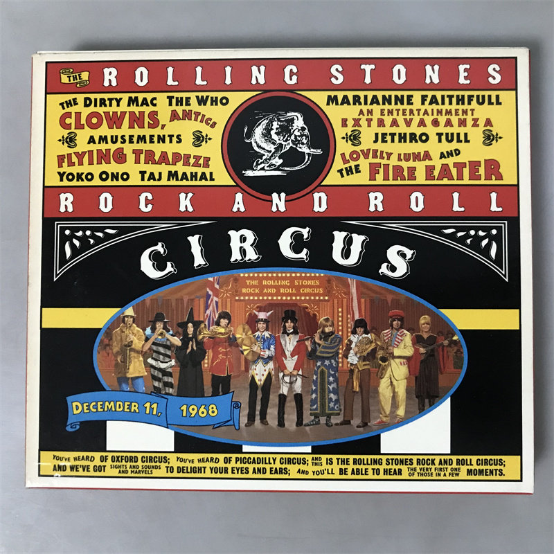 O (Unsealing) ❈ 🚚 🍎 ❈ The Rolling Stones Rock And Roll Circus CD jing