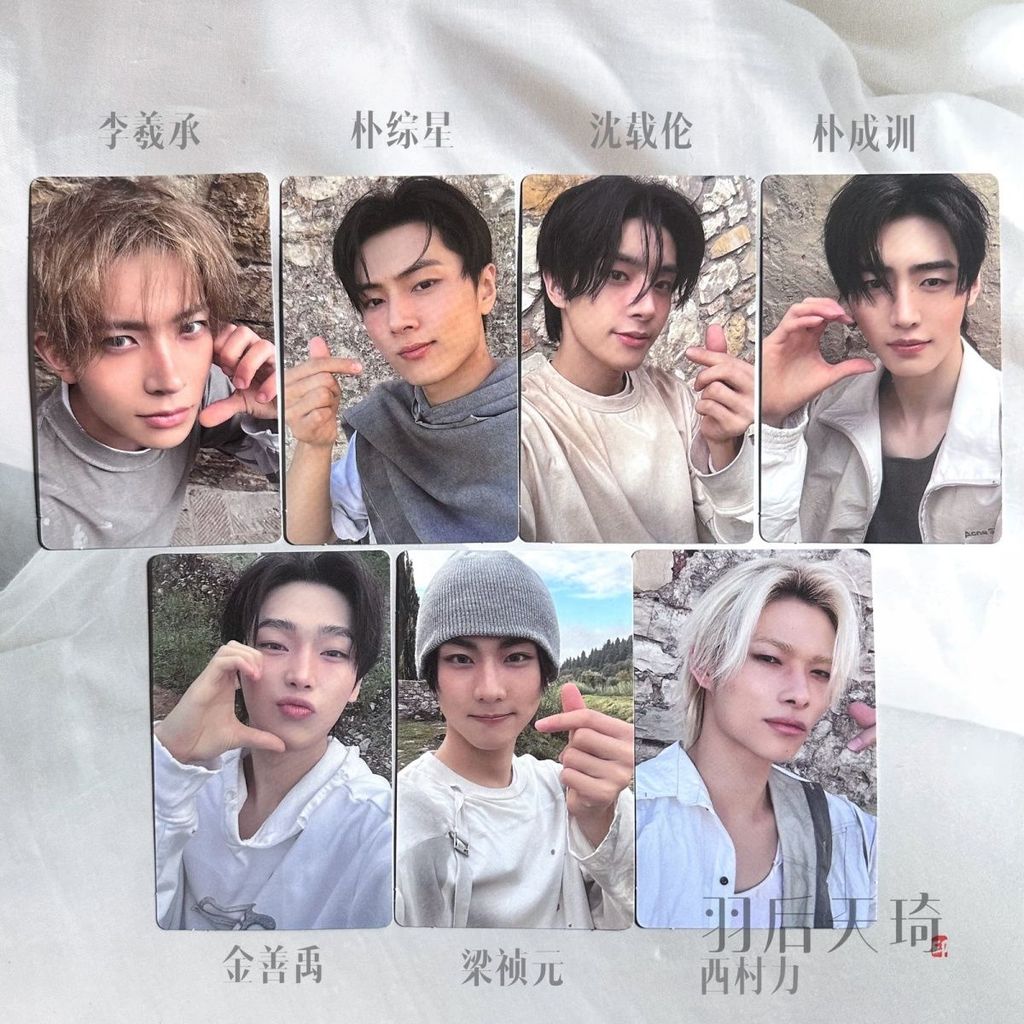 Enhypen wvs Thẻ thưởng gói đơn HEESEUNG JUNGWON SUNGHOOON NIKI Photocard