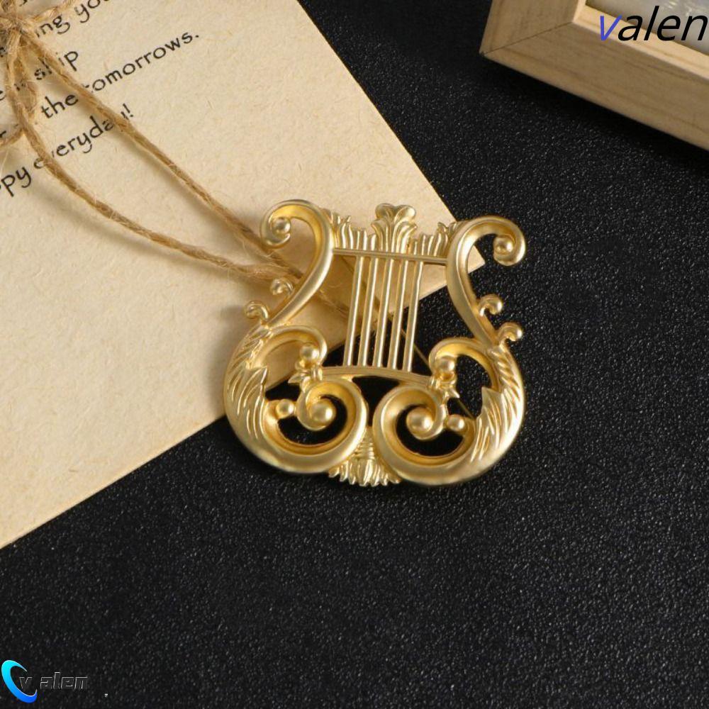 REXOR Eighth Note Pin, Trang Sức Hợp Kim Phong Cách Vintage