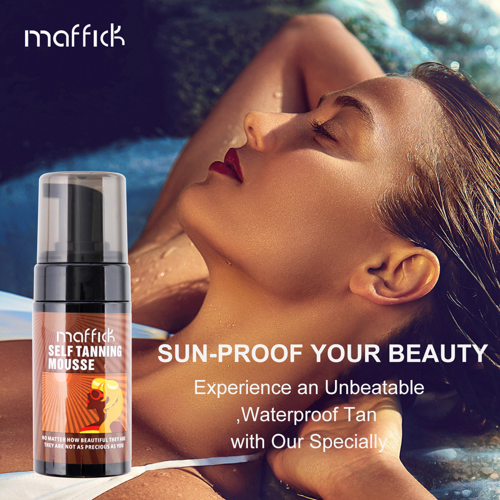 Recommend a store #   There is a type called Maffick Bronze-colored self-tanning mousse，No need for 