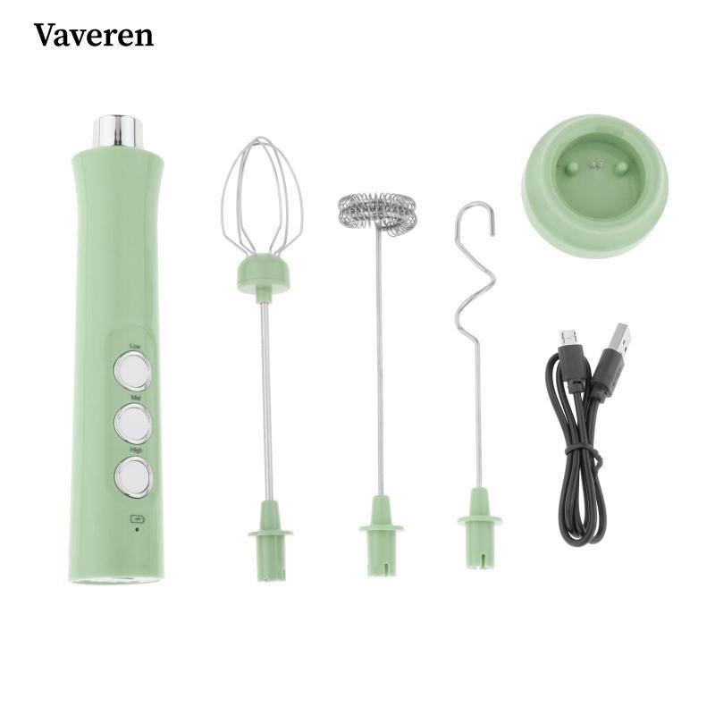 Máy tạo bọt sữa điện cầm tay, Máy trộn tạo bọt cà phê Máy đánh trứng 3 giây, Máy đánh trứng, cho, Matcha, Cà phê, Cappuccino