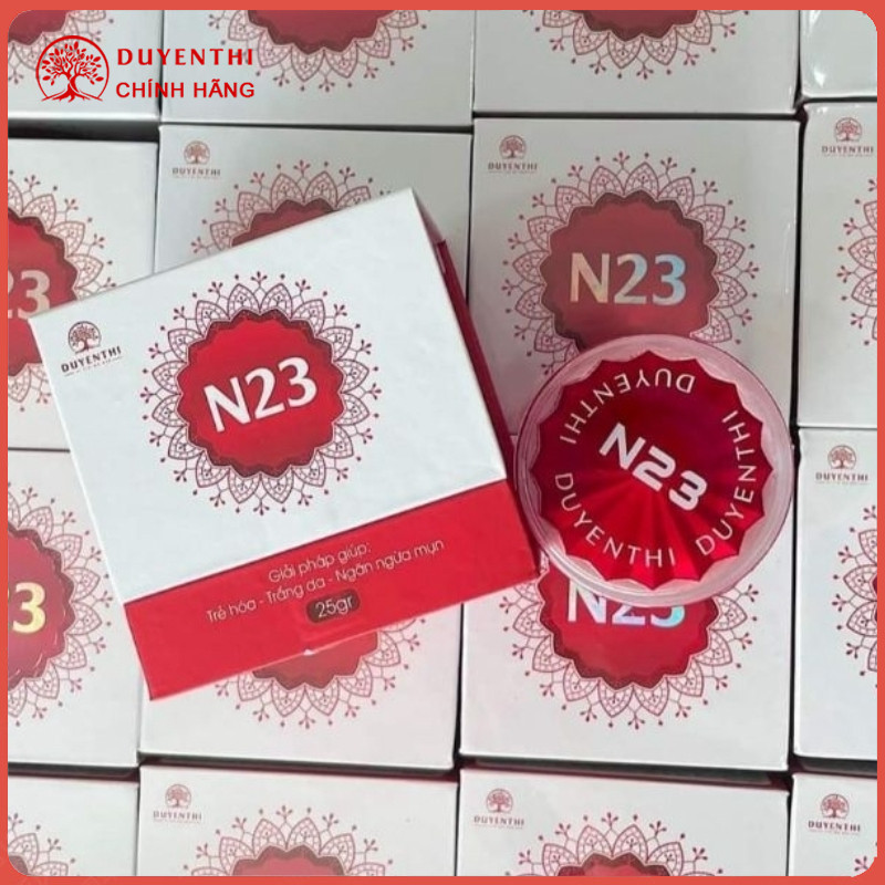 Kem Dưỡng N23 Duyên Thị - Dưỡng Ẩm Trắng Da Mờ Nám