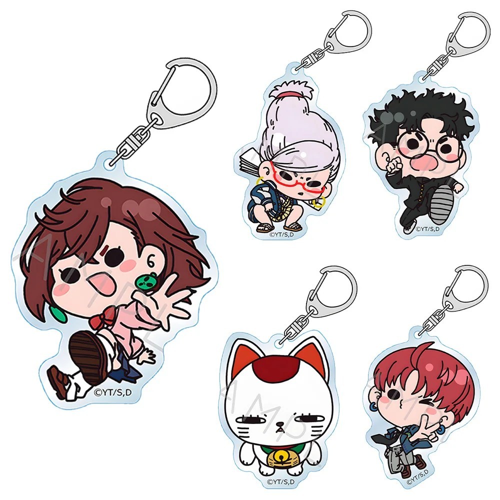 Móc khóa Dandadan Momo Ayase Okarun Aira Shiratori Hase Miko Seiko Ayase Turbo Granny Chibi Anime Ac