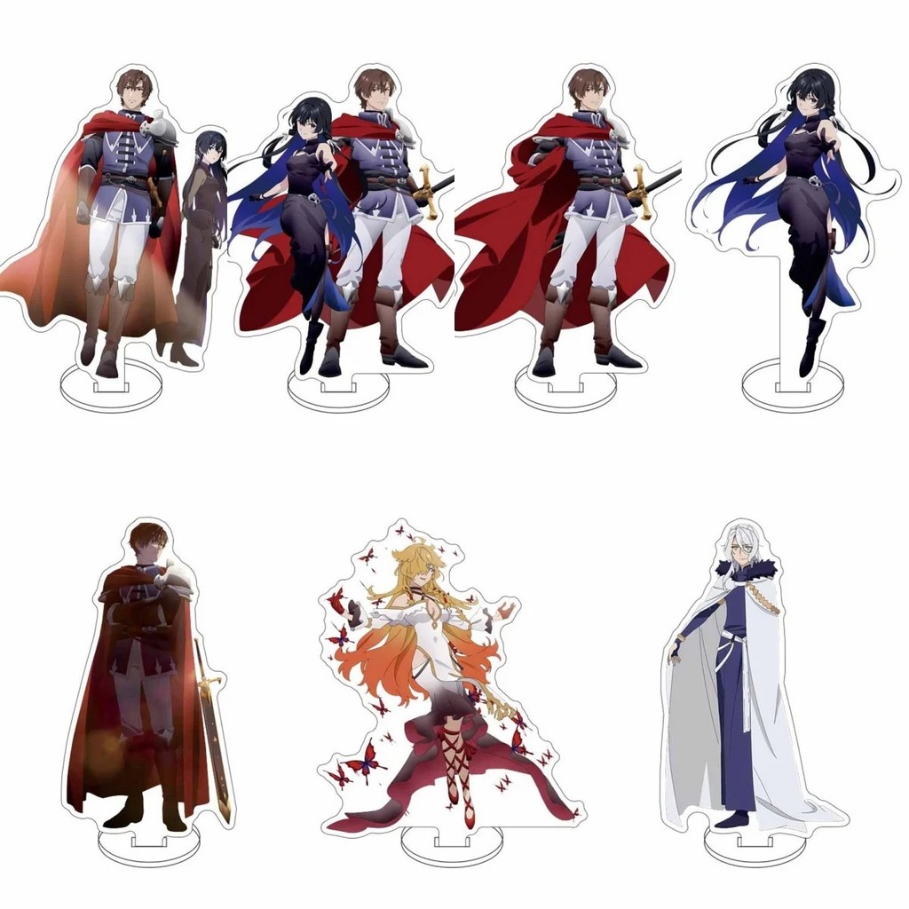 Mô hình Standee anime Unnamed Memory Ký Ức Không Tên tượng Mica Acrylic trang trí bàn học Oscar Tina