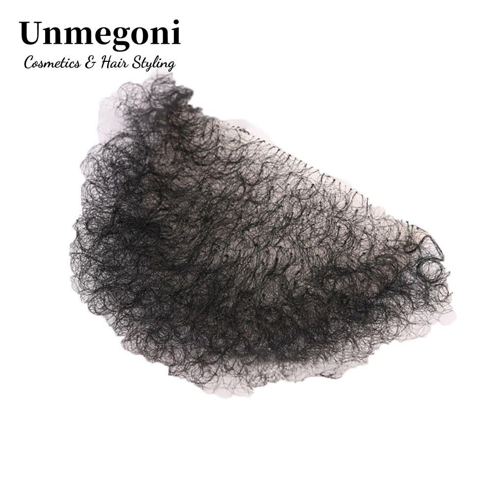 UNMEGONI Giả Tóc Riêng Búp Bê Silicon Nữ Temprature Sợi Thêm Khối Lượng Tóc Giả Riêng Dán Vô Hình Dá