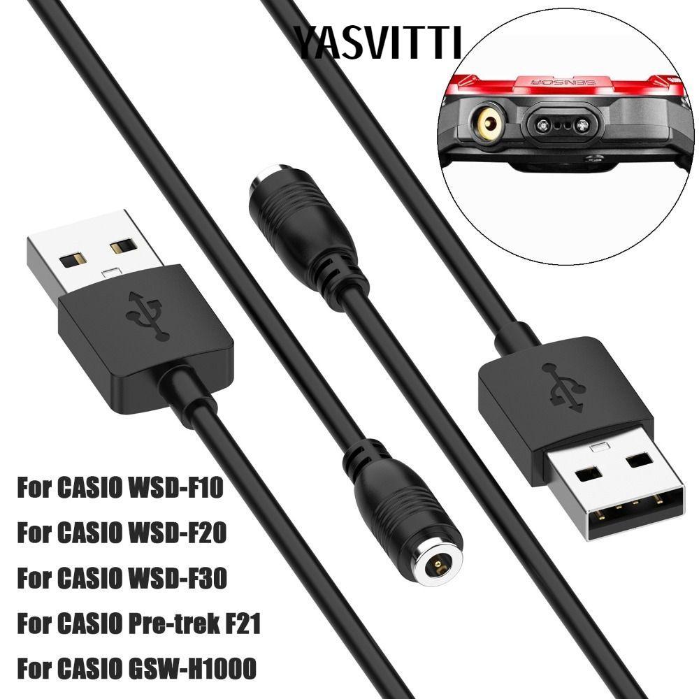 Cáp Sạc USB YASVITTI, Bộ Sạc Đồng Hồ Di Động Thời Trang, Đế Sạc Đa Năng Cho WSD-F10 F20 F30 F21 GSW-