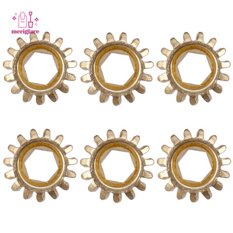 6X Guitar Tuner Gears Guitar Key Machine Head Gear Accs Phụ tùng thay thế