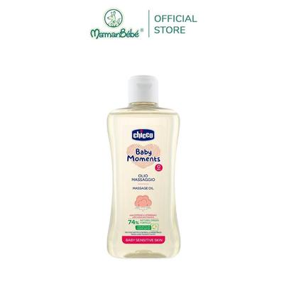 (MamanBébé chính hãng) Dầu mát-xa chiết xuất Hạt bông Chicco 0M+ 200ml