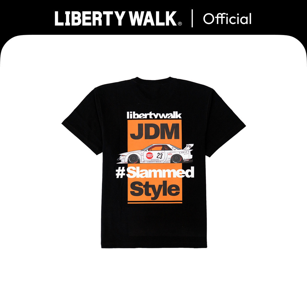 Liberty Walk JDM Style 32 Tee Đen LBWK