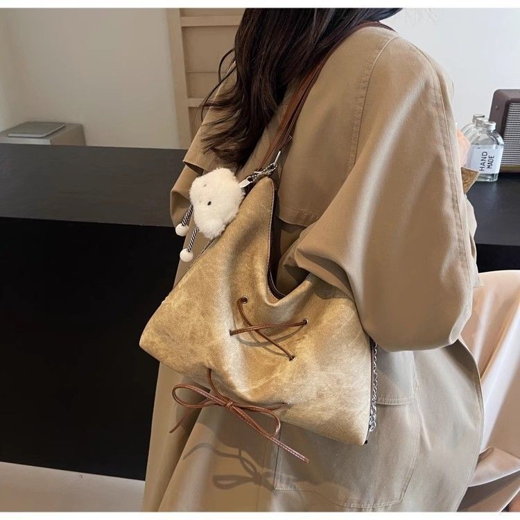 46 Ba Lô Thiết Kế Sense Niche Túi Nữ Cao Cấp Sense Dung Tích Lớn Túi Tote Denim Một Vai Messenger Mu