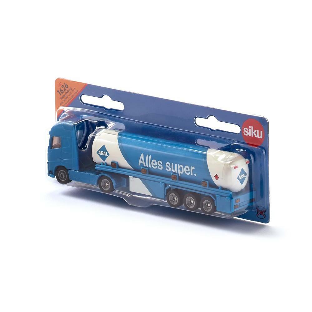 Siku Super 1626 1: 87 Xe tải chở dầu Volvo & Mô hình xe kéo Aral Alles
