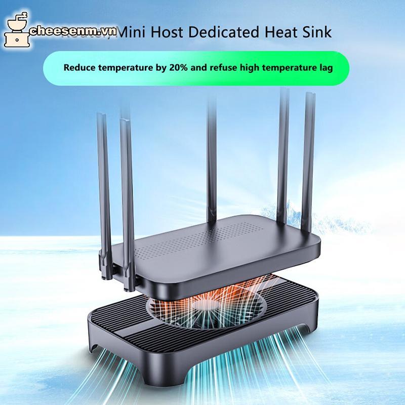 Cheenm USB Router Cooler Braet Cho Mini PC Wifi Router Modem TV BOX STB Di Động Đĩa Cứng Laptop Quạt