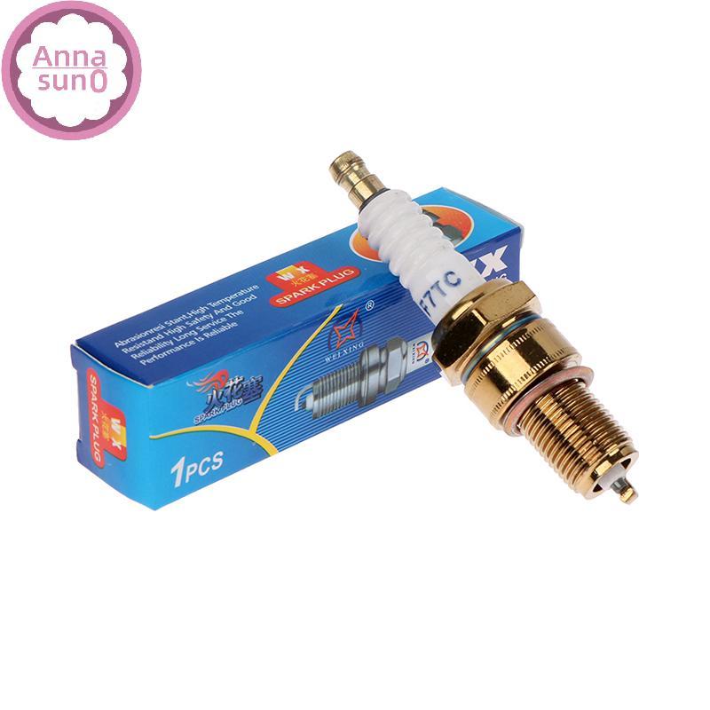 Annasun Spark Plug F7TC cho máy phát điện Máy cắt cỏ Máy kéo Máy bơm nước Rototiller Go Kart Farm Má