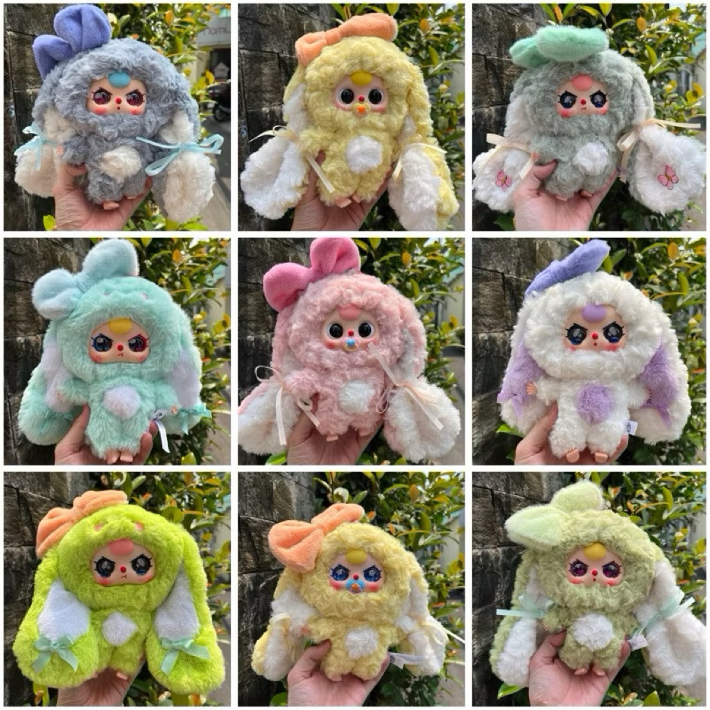 [Mắt đẹp] Blindbox BB3 Thỏ Trở Về Bunny Return, Thỏ Thị Trấn xinh xắn | Đồ chơi gấu bông Tano
