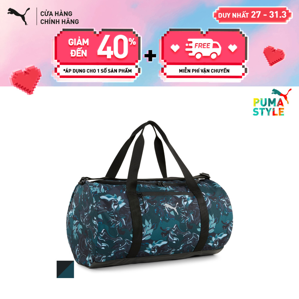 Túi Xách Thể Thao PUMA Nữ Training AT GREEN TERRAINS Barrel Bag