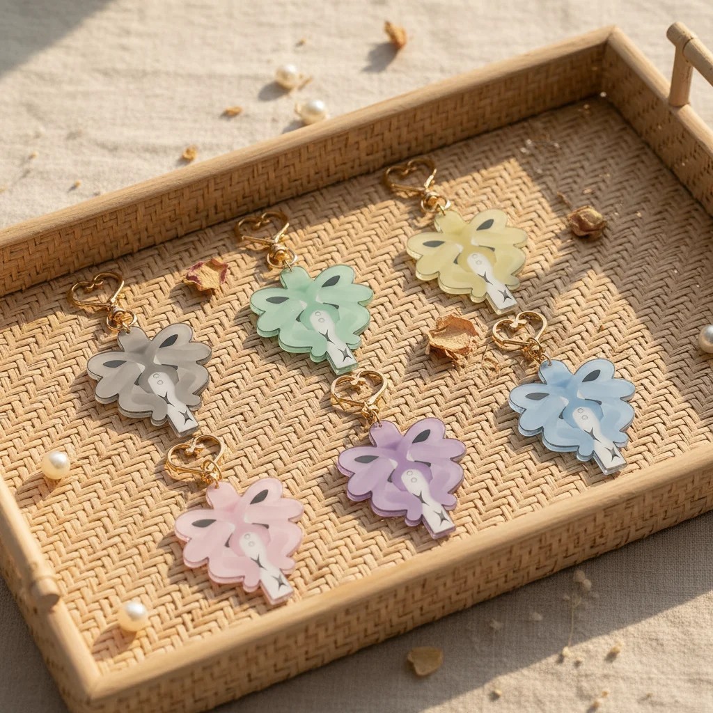 Móc khóa P1Harmony Acrylic Keychain Mini Album UNIQUE Phụ kiện treo túi xách JONGSEOB JIUNG INTAK KE