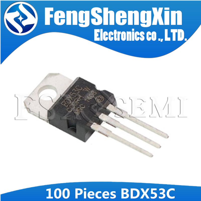 100 Cái / lốc BDX53C TO-220 Silicon NPN Power Transistor
