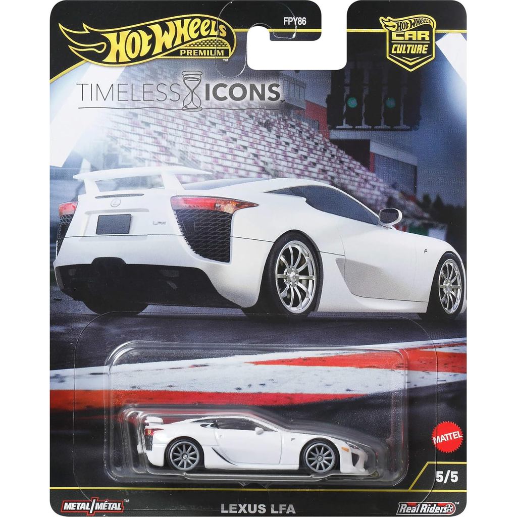 Hot Wheels Văn hóa ô tô cao cấp Biểu tượng vượt thời gian Lexus LFA JBK57
