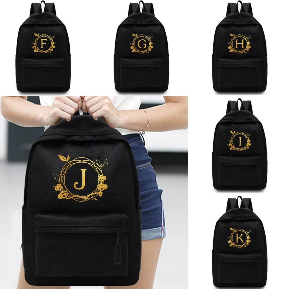 Student backpack Large capacity double-shoulder backpack Casual Laptop bag Lightweight small shoppin