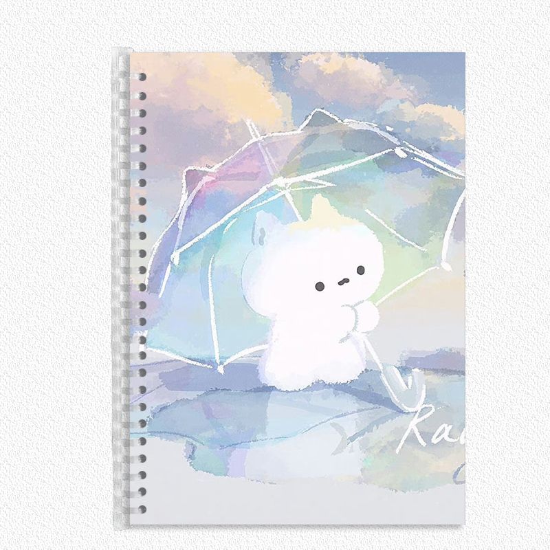 Sản phẩm mới Hàng có sẵn Kitty Daily A4 Sketch 8K Sketch Markbook Loose Buckle a6 Lưới ngang b5 Tùy 