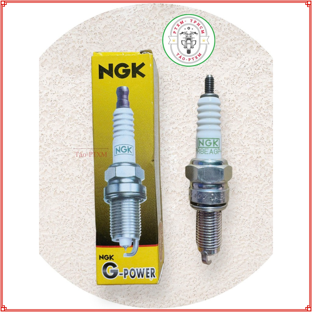 Bugi NGK Platinum (bạch kim) CPR8EAGP-9 90889 dành cho các dòng xe  EXCITER 135, NVX, SH125/150...)