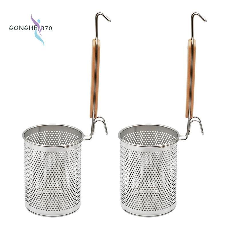 Bộ lọc Pasta Bộ lọc bằng thép không gỉ cho bộ lọc Pasta Pasta có tay cầm