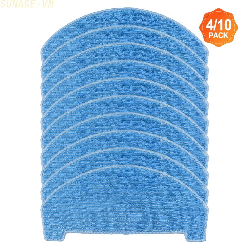 【SUNAGE】Mop Fabric Set Compatible with For ILIFE V3x Robotic Vacuums Available in Packs【HOT Fashion】