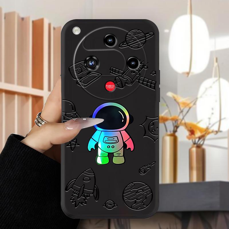 Ốp Lưng Cho ZTE Nubia Focus 2 Nubia RedMagic 10 Air Nubia Z70S Ốp Điện Thoại Phi Hành Gia Chuyển Màu