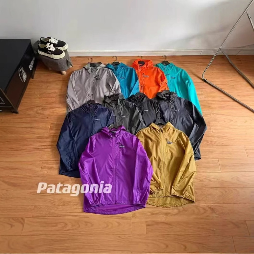 GTVB Patagonia Spring and Summer Outdoor Lightweight Water-Resistant Breathable Windproof Jacket for