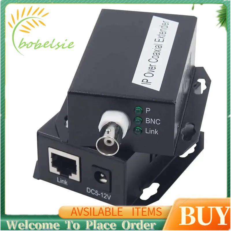 1 Cái Ethernet IP Extender Over Coax HD Network Kit EoC Bộ mở rộng truyền cáp đồng trục cho camera q