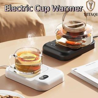 Máy hâm nóng cốc điện YITAQI, Máy hâm cốc cà phê thông minh có độ ồn thấp, Đế sưởi ấm nhanh di động Chống trượt Tiết kiệm năng lượng Đế lót ly sưởi ấm văn phòng
