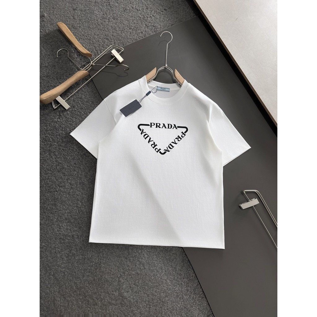 Áo thun nam nữ PRADA 2026 in hình thời thượng, phù hợp đi làm và dạo phố - G07D