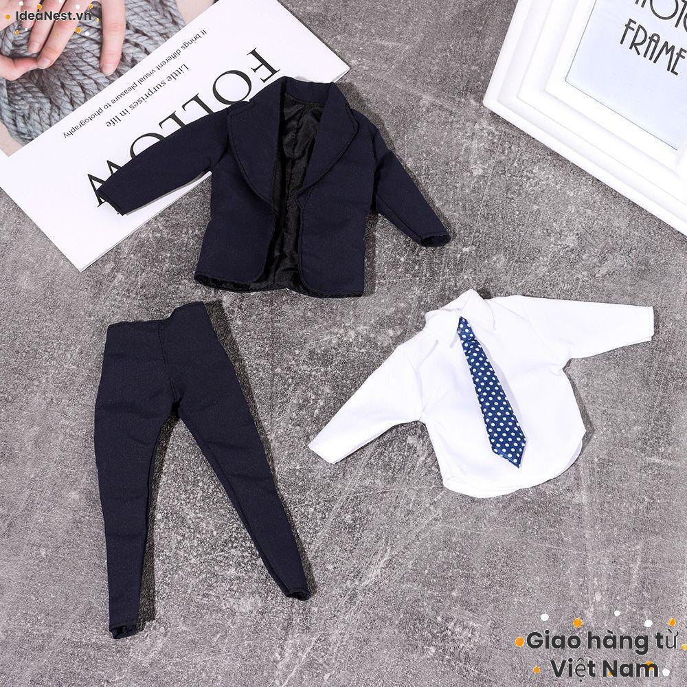 [COD] IDEANEST 11 Bộ Quần áo sơ mi thông thường, 6 kiểu Quần áo búp bê nam 1 / 6 đẹp trai, Quần áo b