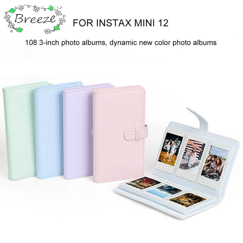 BREEZE Phim Camera Tem Vé Bộ Sưu Tập Thẻ Sách 3 inch Cho Fujifilm Instax mini 12