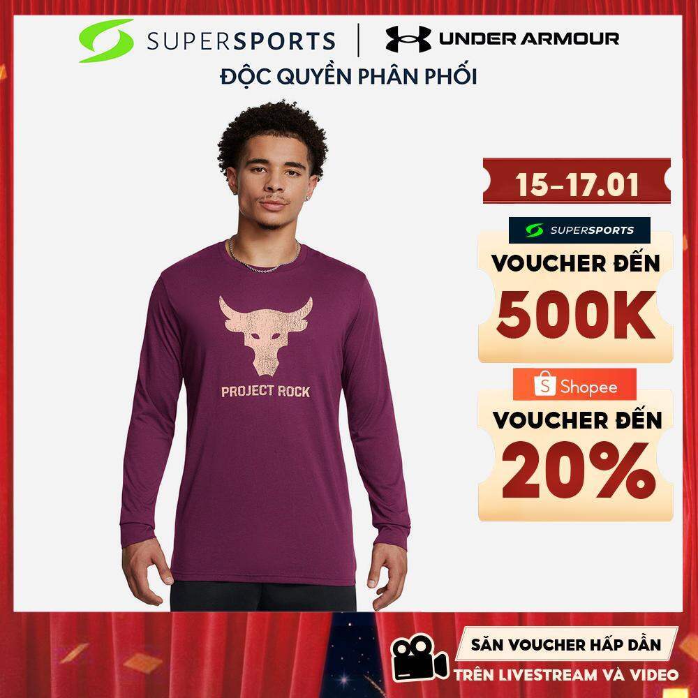 Áo Dài Tay Nam Under Armour Brahma Bull - Tím  - 1374847-505