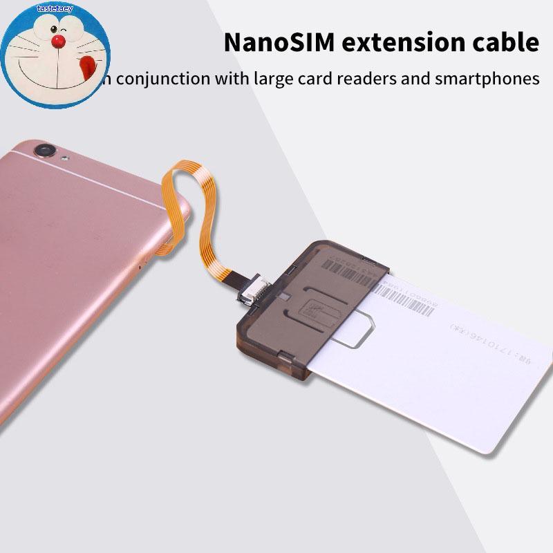 Tast Nano 4FF Bộ Chuyển Đổi Thẻ Sim Cáp Nối Dài FPC Sang Nano 4FF Micro 3FF Tiêu Chuẩn 2FF Sim Usim 
