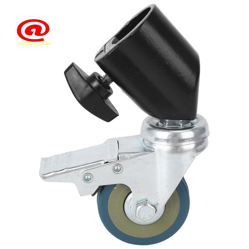 3 Chiếc 22 Mm Photo Studio Đa Năng Bánh Xe Tripod Ròng Rọc Hạng Nặng Cho Chân Đế Ánh Sáng / Studio B